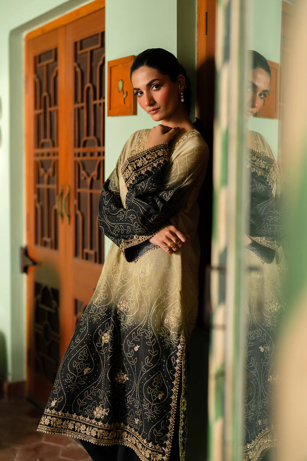 PALE GREEN | E0794/104/129 | BOUTIQUE COLLECTIONS| ETHNC