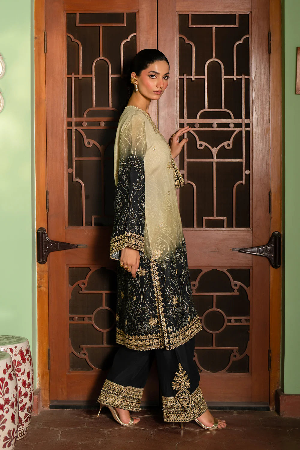 PALE GREEN | E0794/104/129 | BOUTIQUE COLLECTIONS| ETHNC
