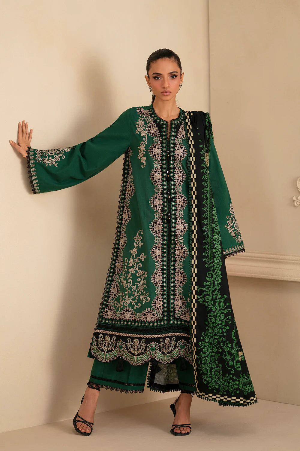 EMERALD | E0796/203/706 | Unstitched Winter '25 | Ethnc