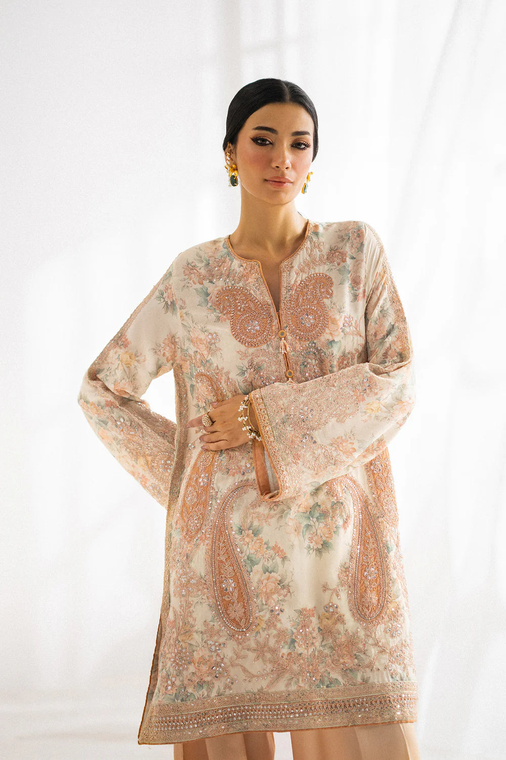 PALE YELLOW | E0798/104/227 | BOUTIQUE COLLECTIONS| ETHNC