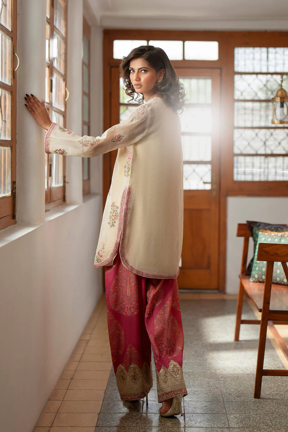 PALE YELLOW | E0799/104/226 | BOUTIQUE COLLECTIONS| ETHNC