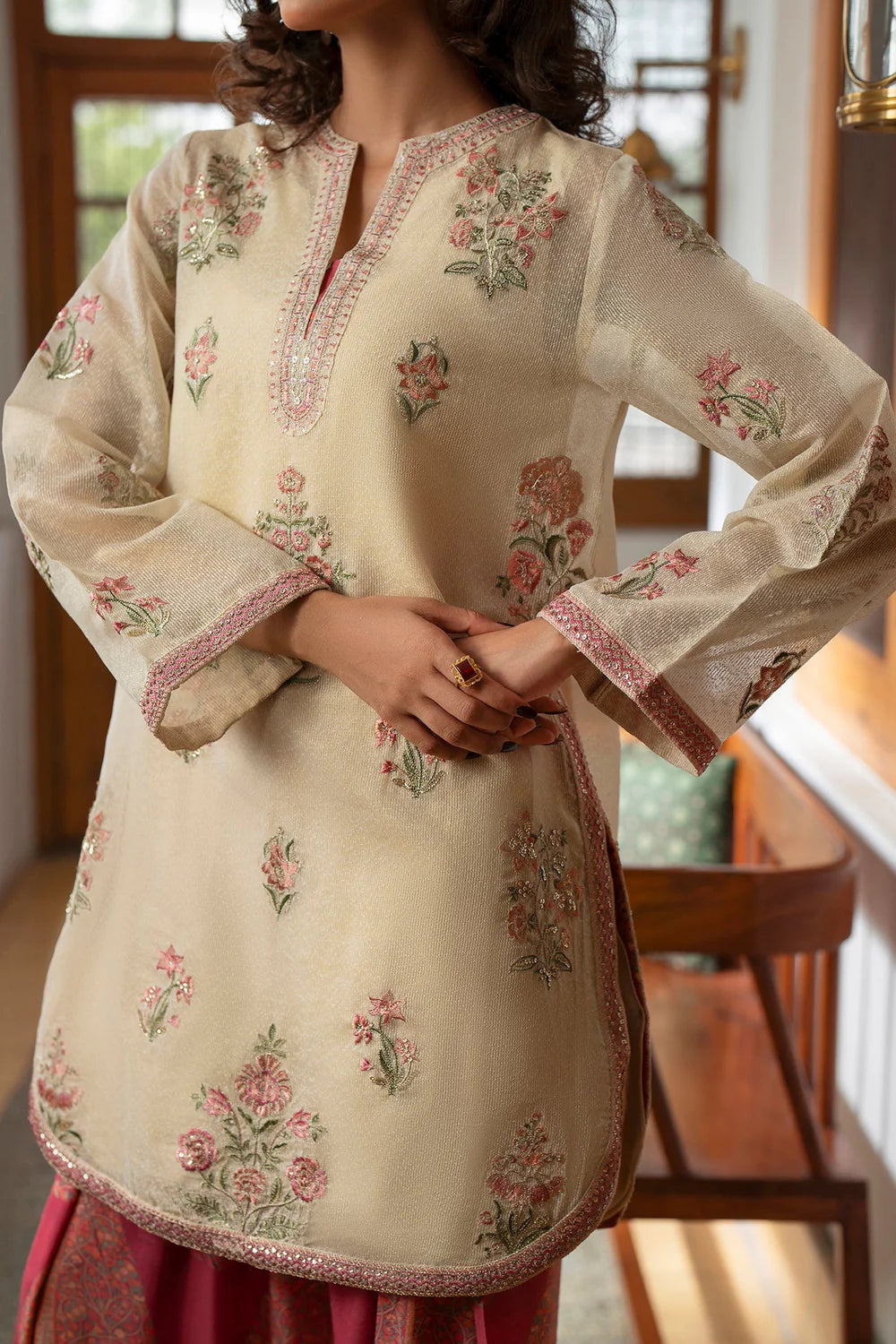 PALE YELLOW | E0799/104/226 | BOUTIQUE COLLECTIONS| ETHNC