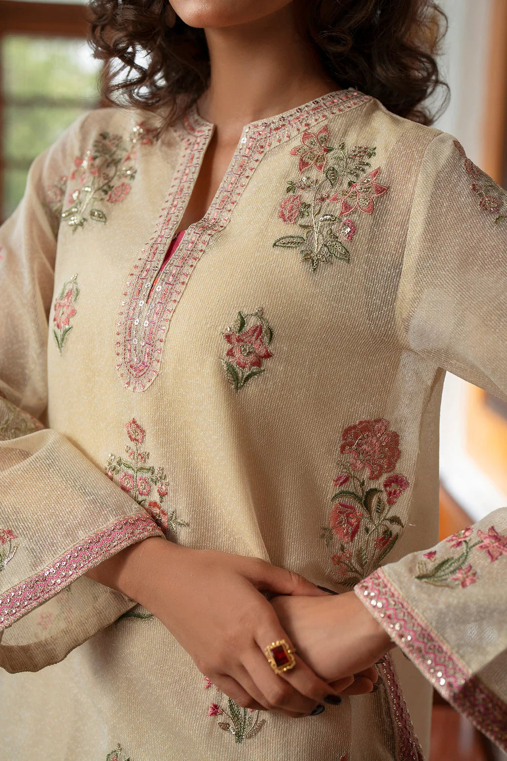 PALE YELLOW | E0799/104/226 | BOUTIQUE COLLECTIONS| ETHNC