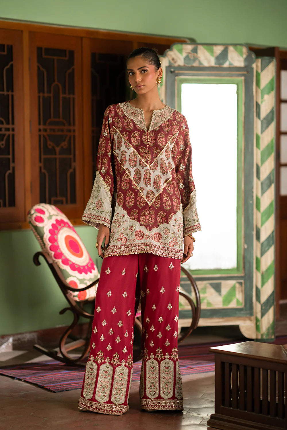 DEEP BURGUNDY | E104/414/0812 | BOUTIQUE COLLECTIONS| ETHNC