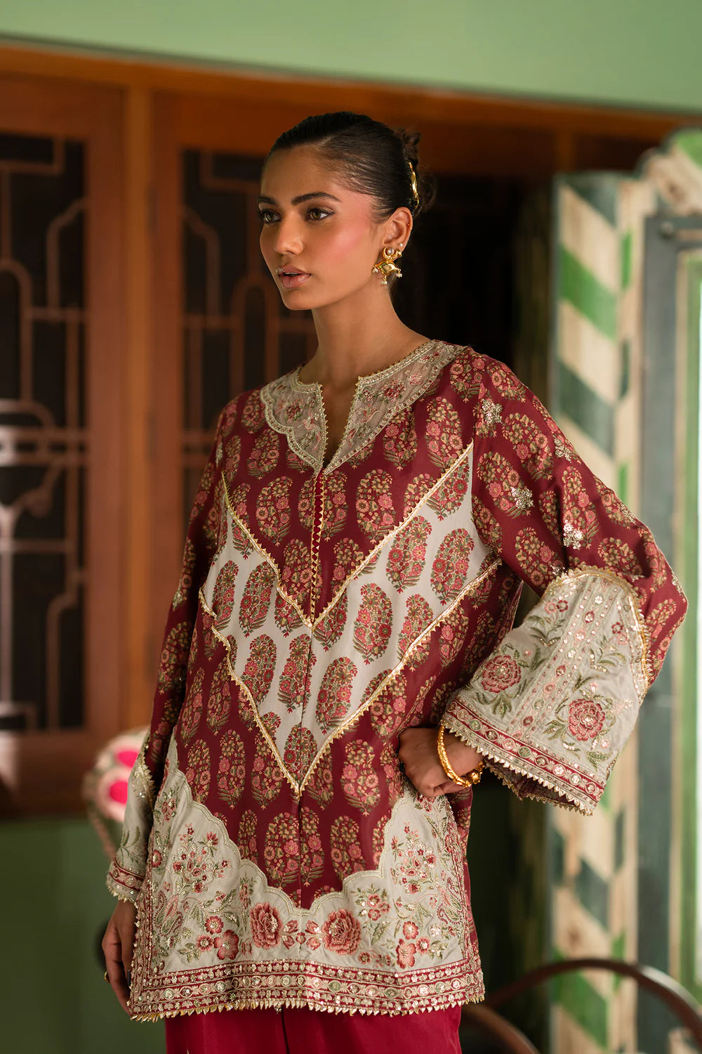 DEEP BURGUNDY | E104/414/0812 | BOUTIQUE COLLECTIONS| ETHNC