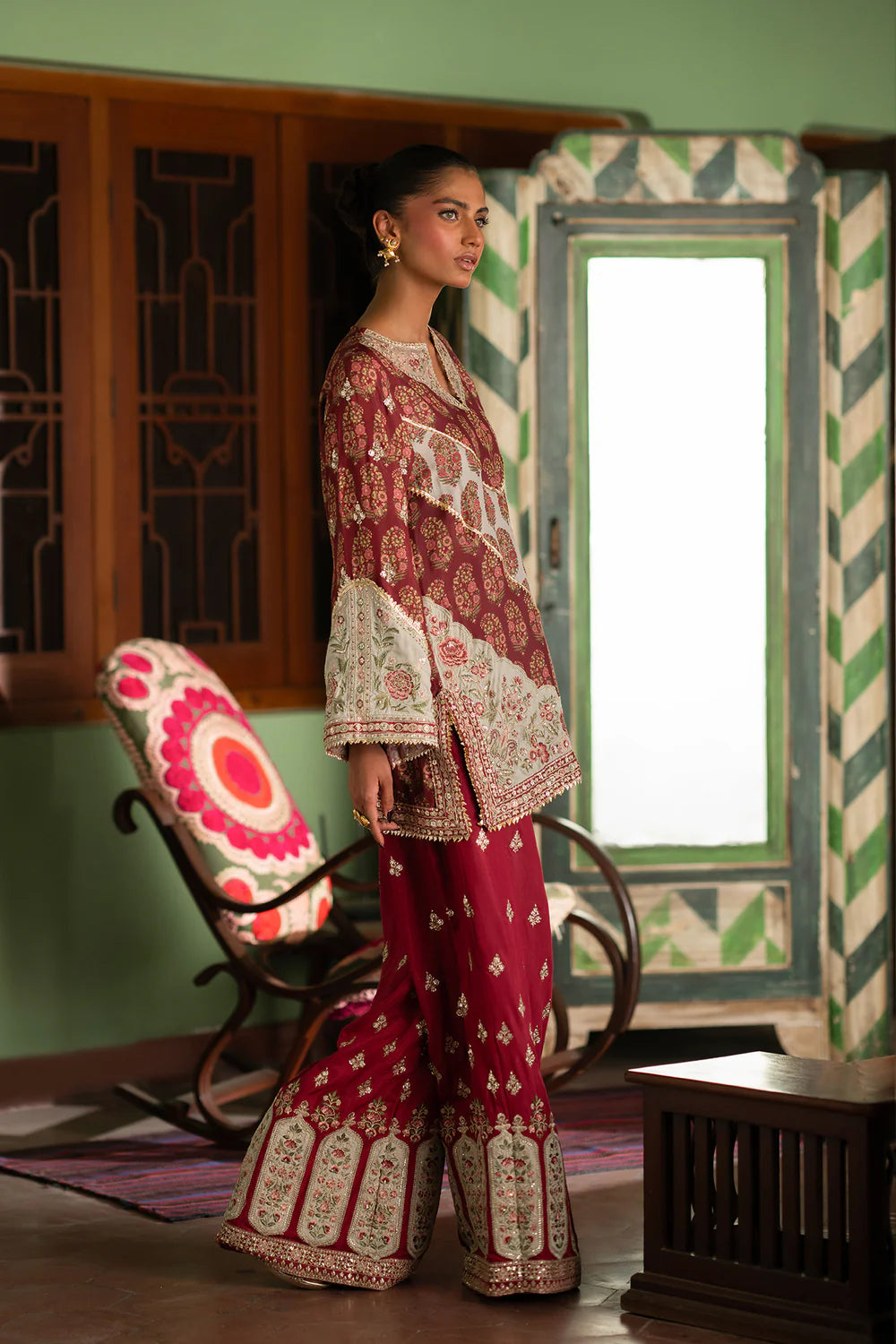 DEEP BURGUNDY | E104/414/0812 | BOUTIQUE COLLECTIONS| ETHNC