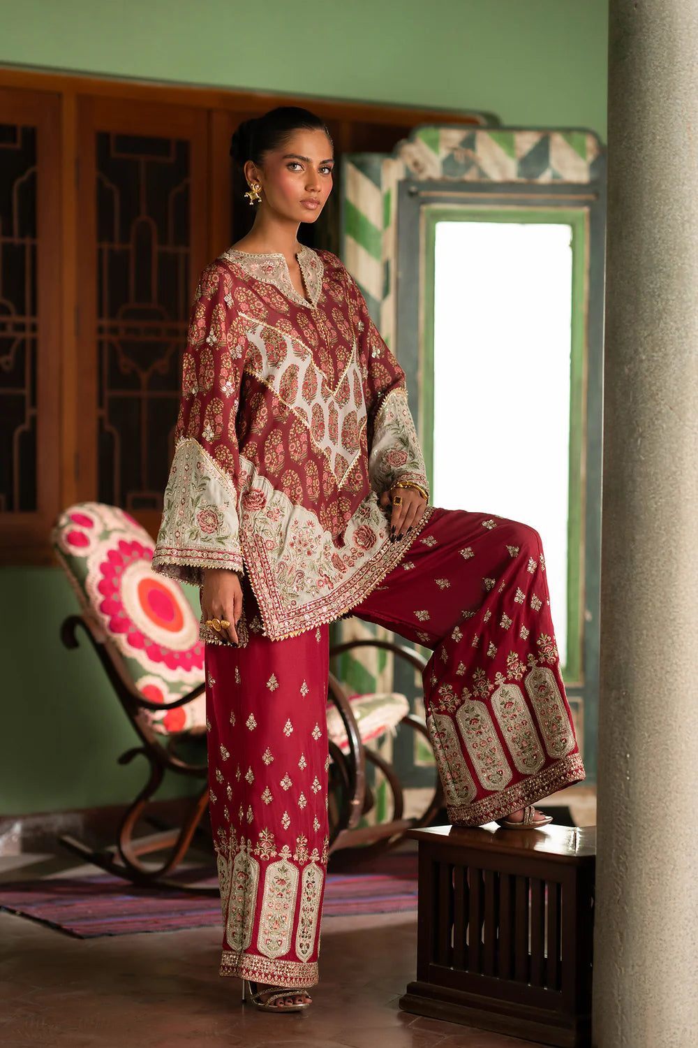 DEEP BURGUNDY | E104/414/0812 | BOUTIQUE COLLECTIONS| ETHNC