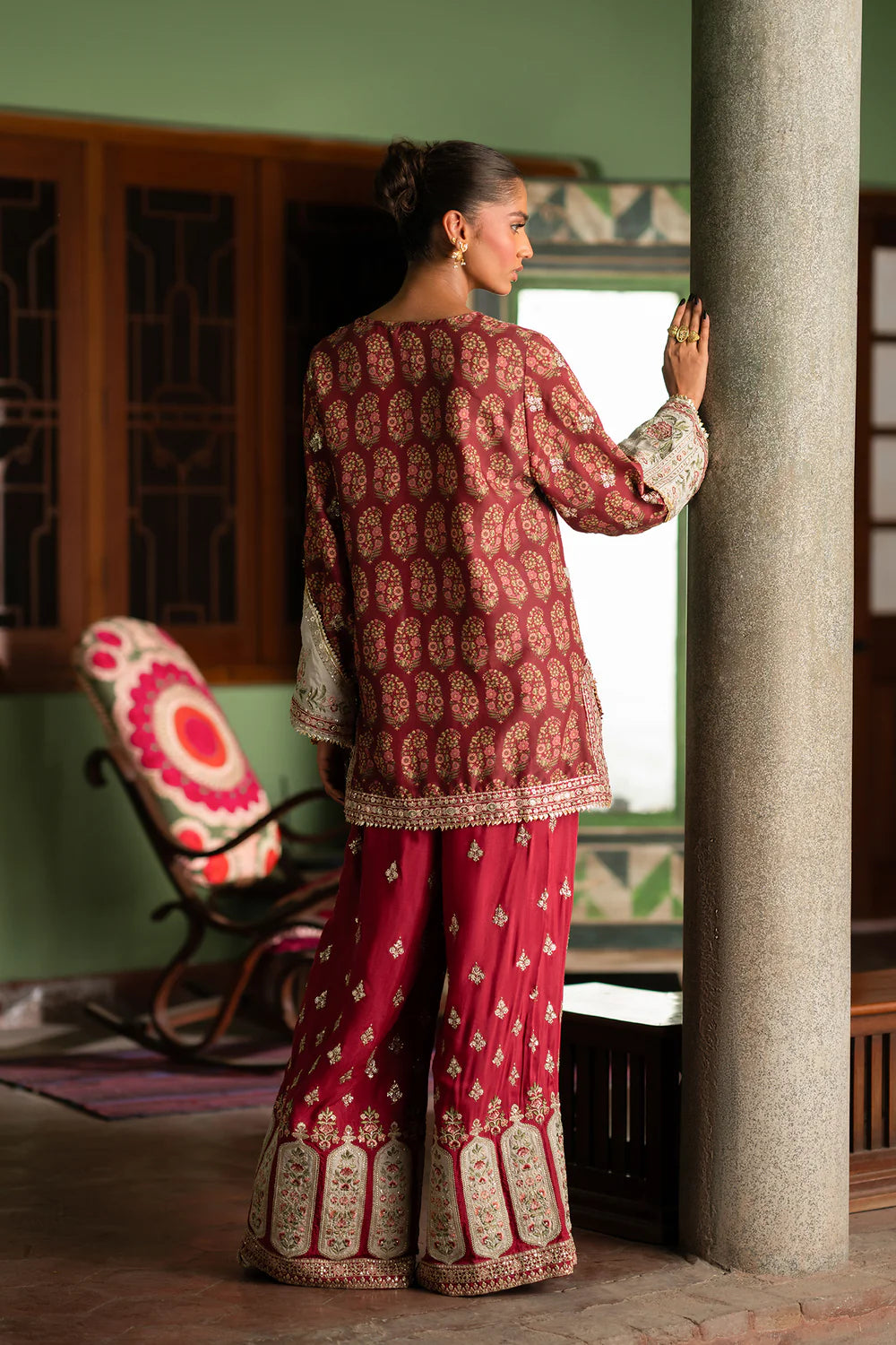 DEEP BURGUNDY | E104/414/0812 | BOUTIQUE COLLECTIONS| ETHNC