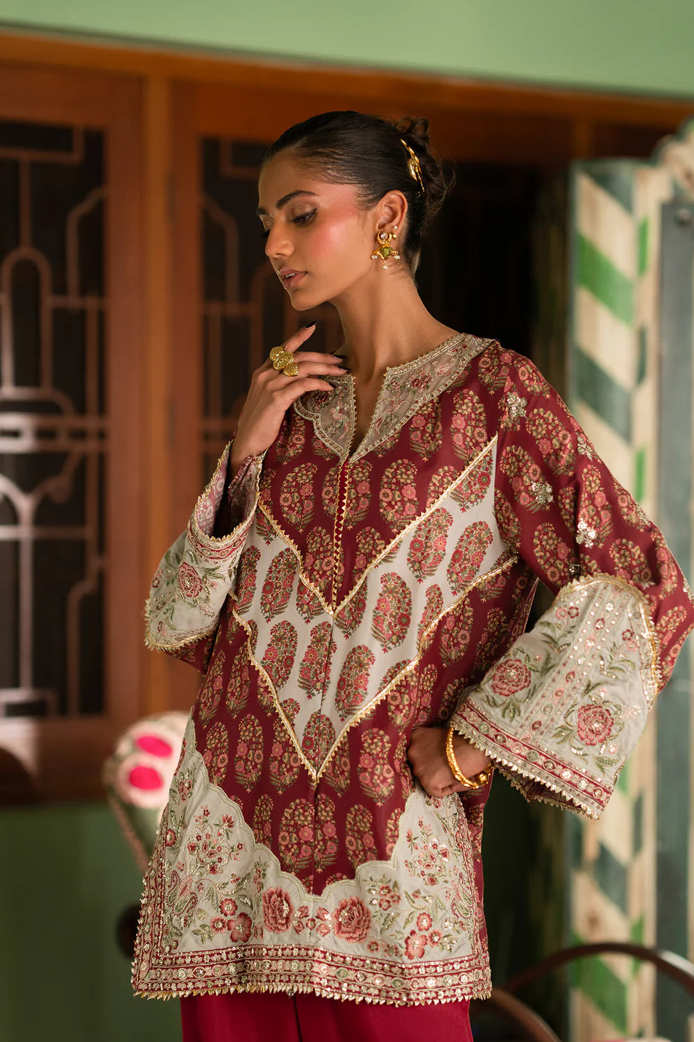 DEEP BURGUNDY | E104/414/0812 | BOUTIQUE COLLECTIONS| ETHNC