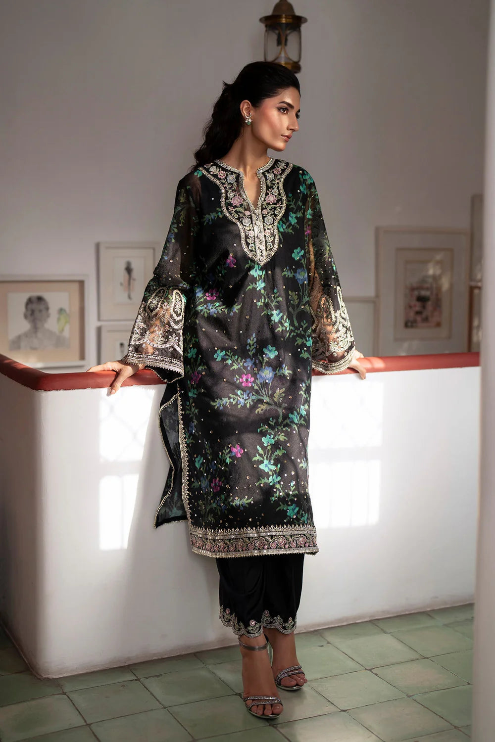 BLACK | E104/901/0817 | BOUTIQUE COLLECTIONS| ETHNC