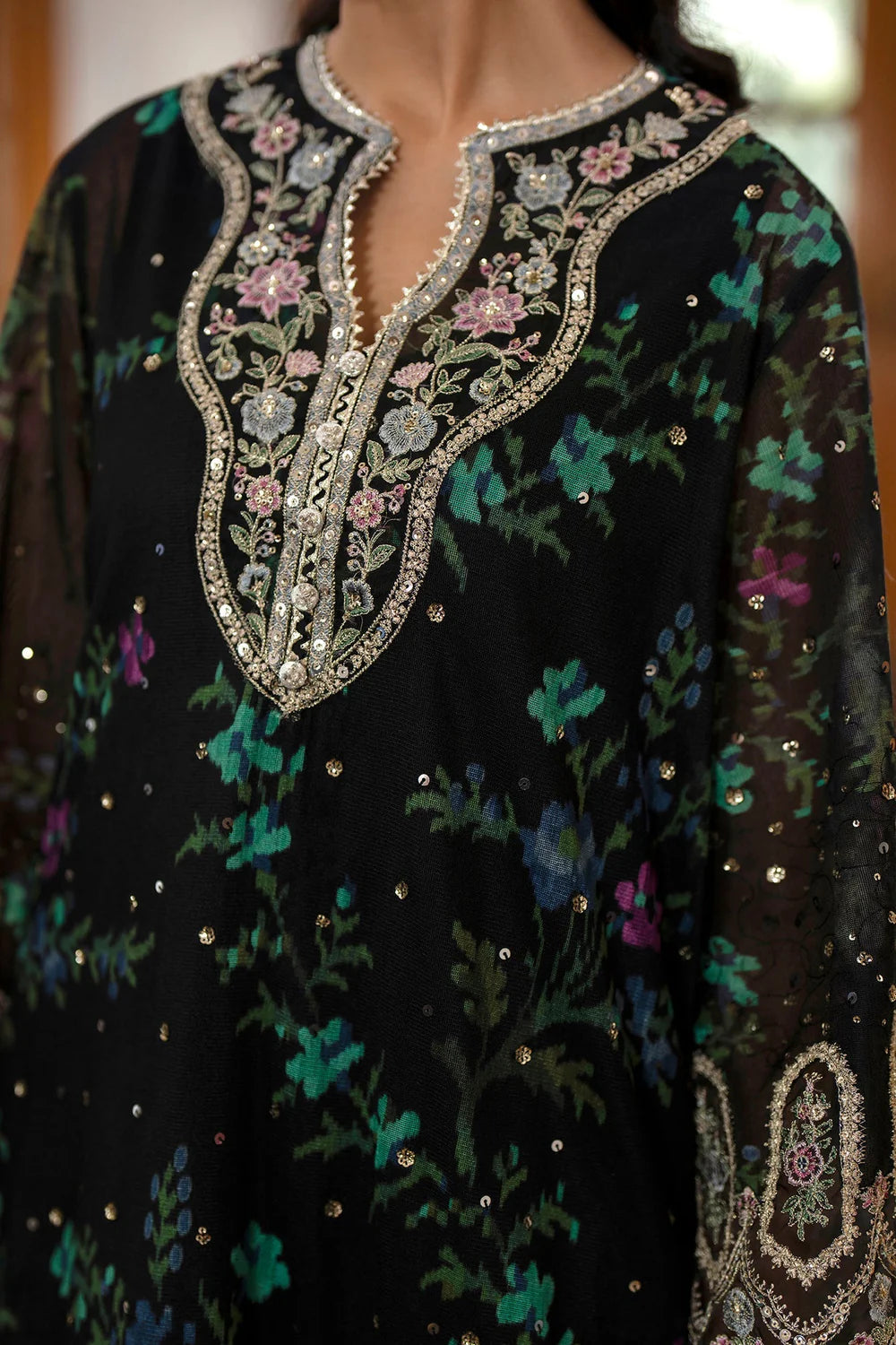 BLACK | E104/901/0817 | BOUTIQUE COLLECTIONS| ETHNC