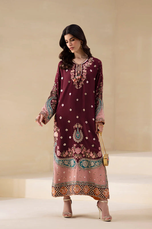 DEEP BURGUNDY | E0919/104/414 | Winter '25 | Ethnc