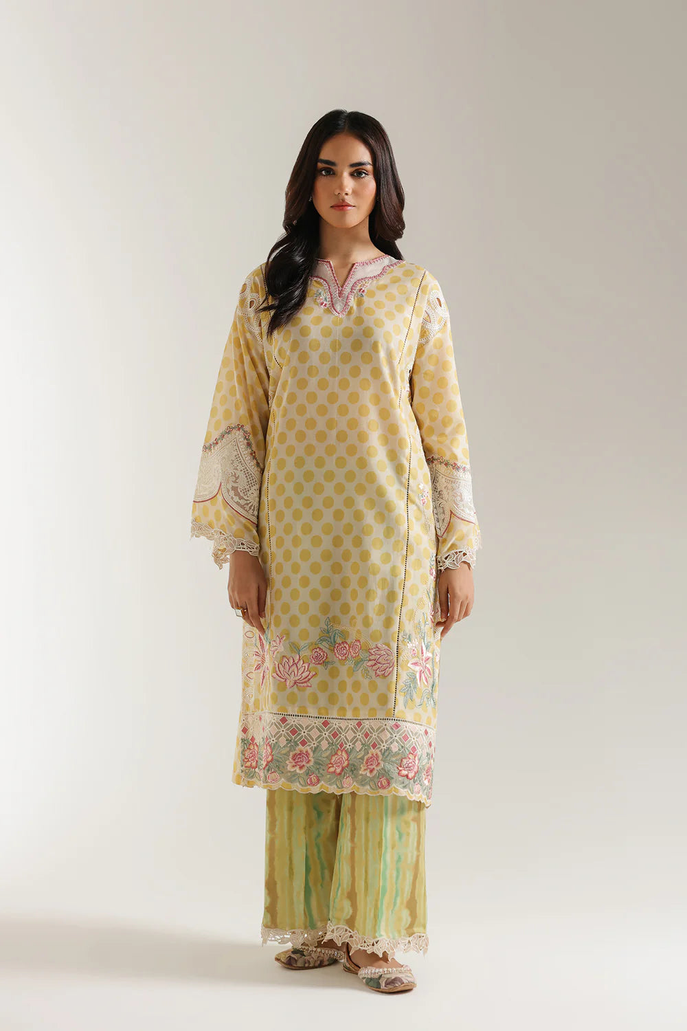 YELLOW BEIGE | E3268/103/110 | Ethnc