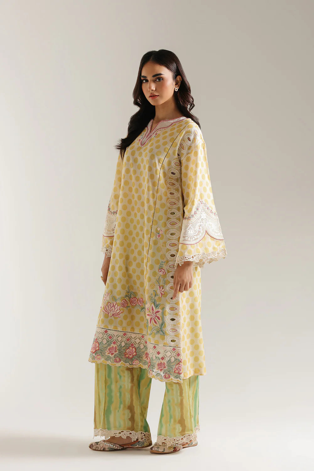 YELLOW BEIGE | E3268/103/110 | Ethnc
