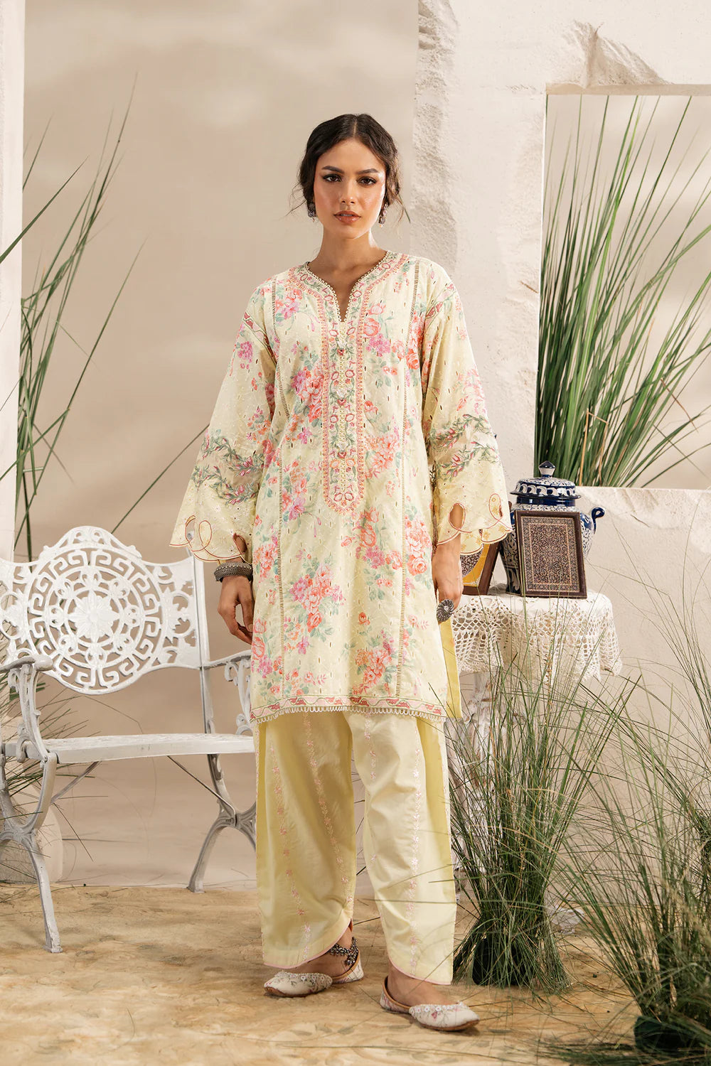 PALE YELLOW | E3409/103/115 | Ethnc
