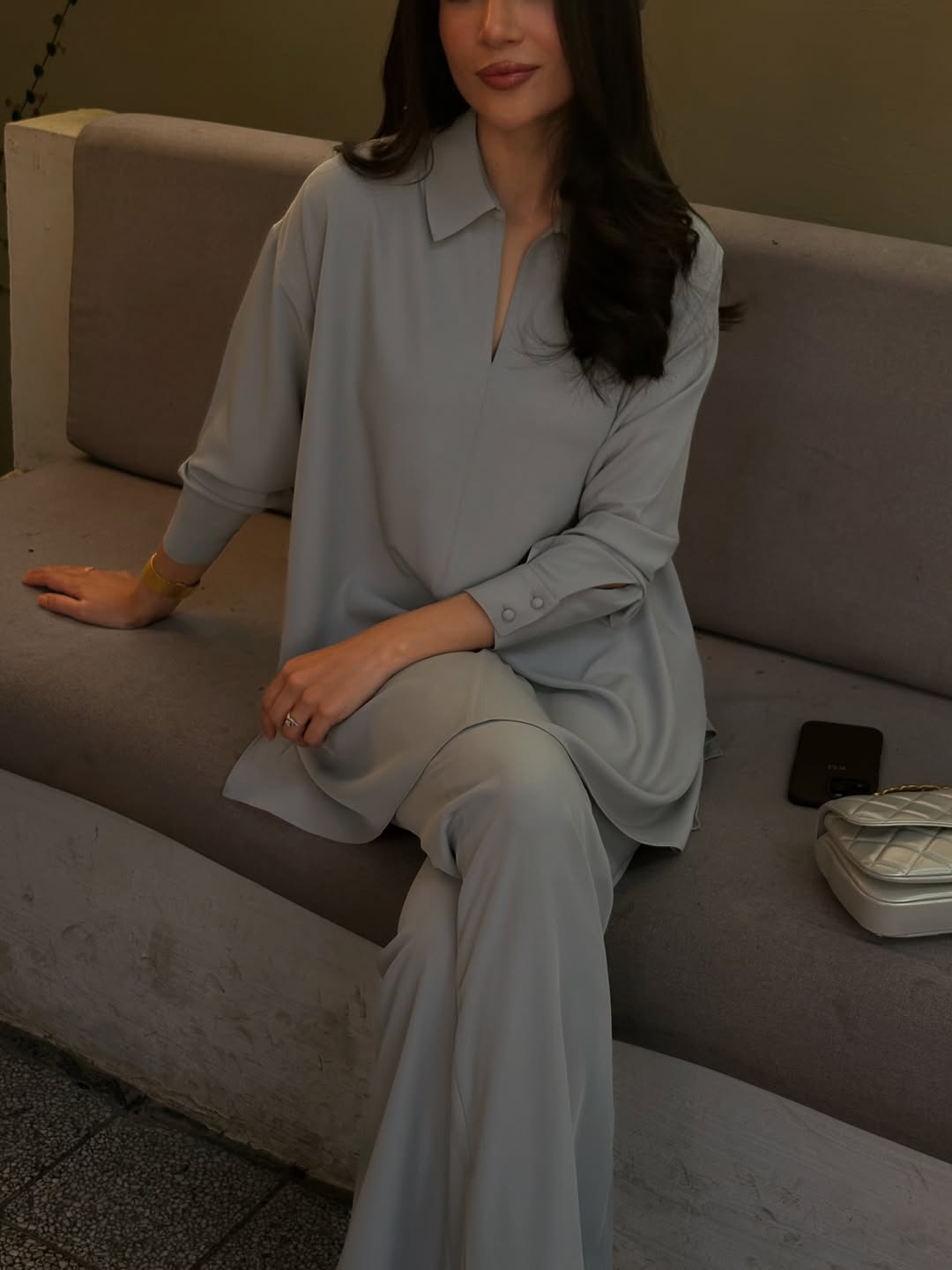 Soft Grey Porter Set | SAK ATELIER