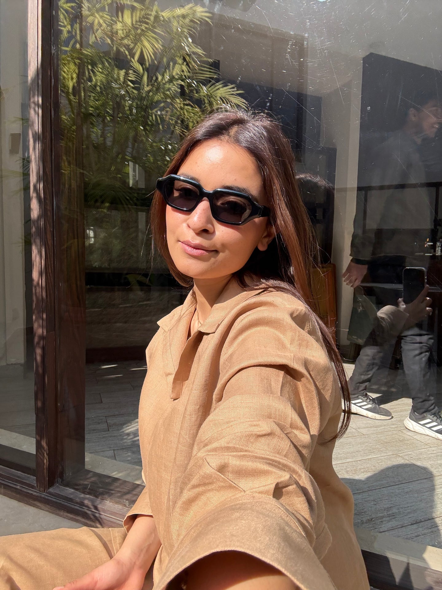 GOLDEN BEIGE LINEN WILLOW SET | Sak Atelier