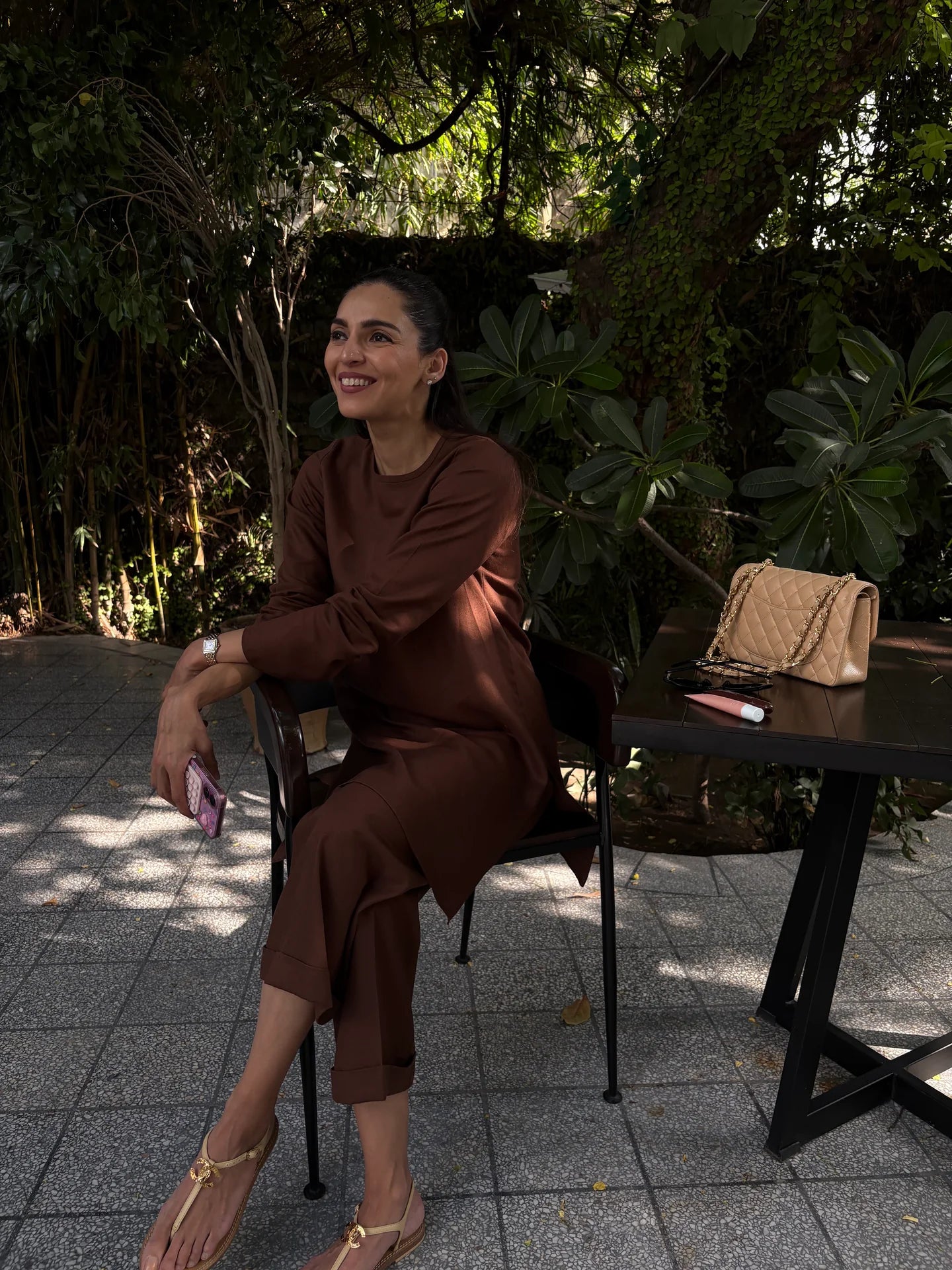 BROWN G-SUIT | SAK ATELIER