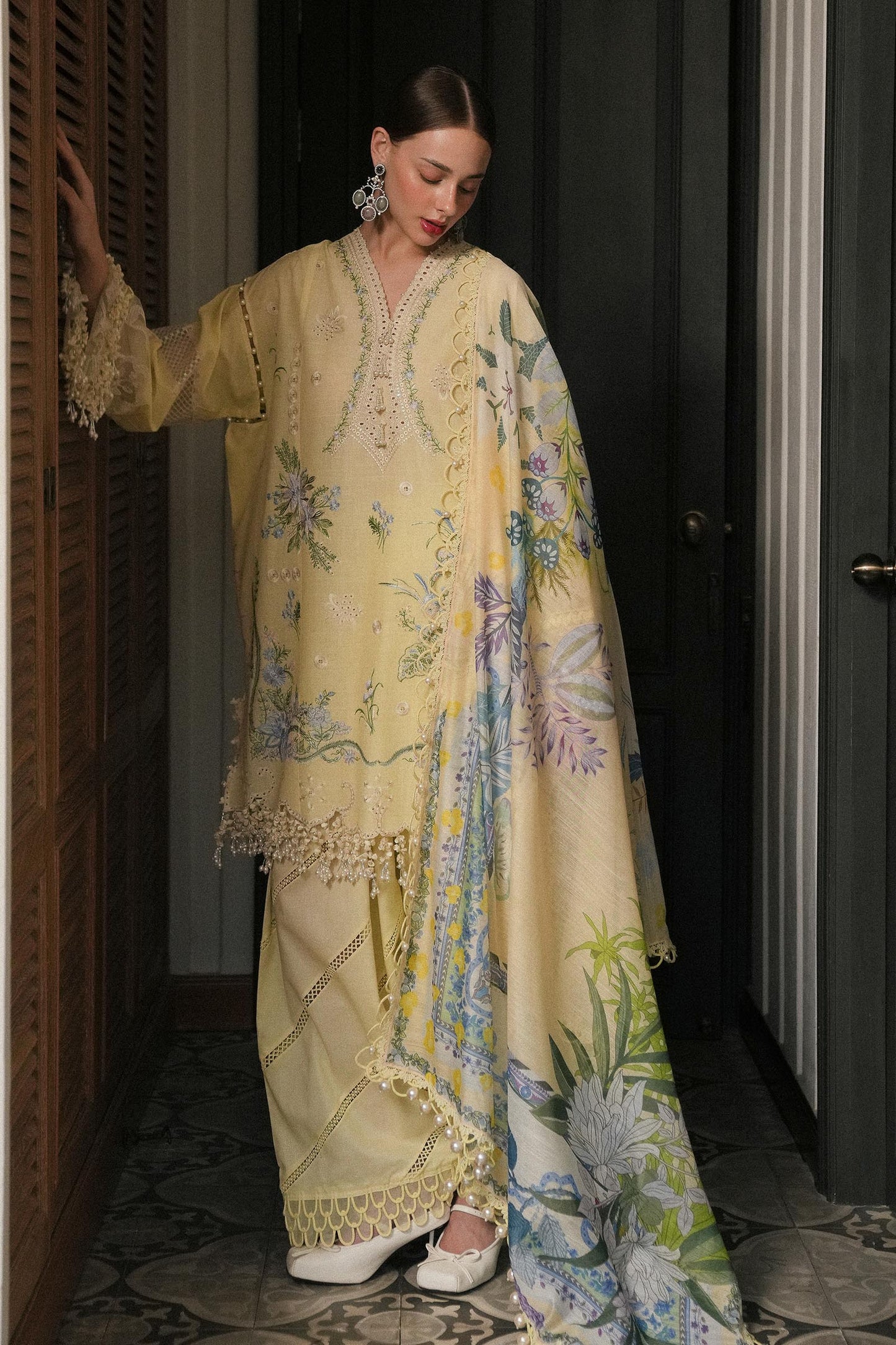 Sana Safinaz Luxury Lawn 2025 | L251-010A-3DI