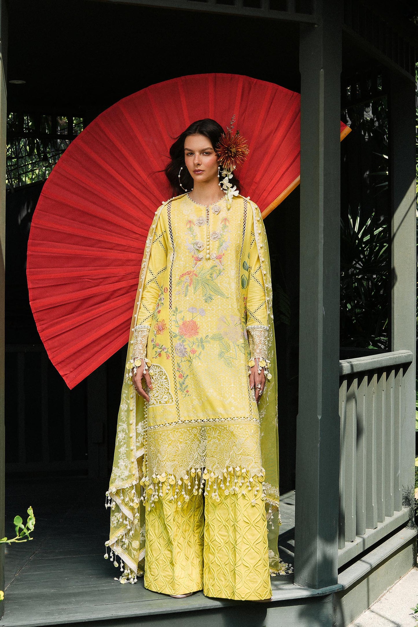 Sana Safinaz Luxury Lawn 2025 | L251-005B-3CT