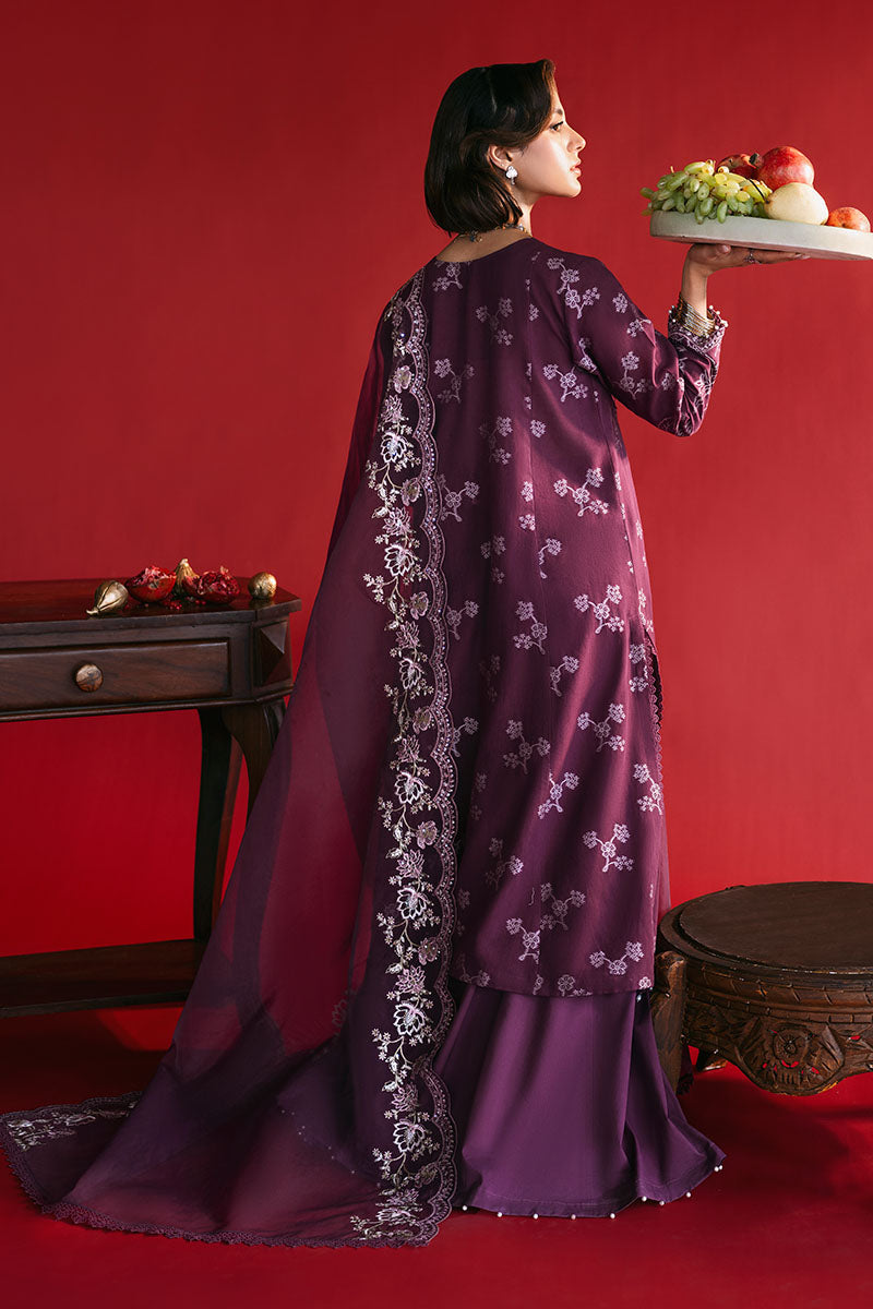DEEP FLARE-3PC JACQUARD SUIT | Cross Stitch