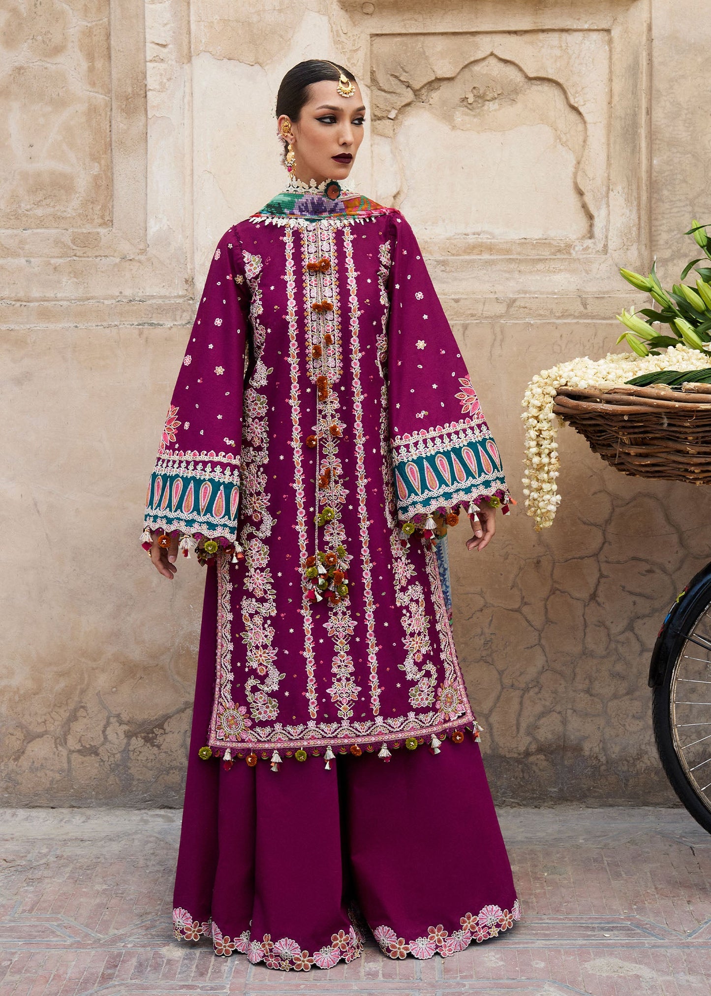 Kahei | Hussain Rehar Luxury Lawn’25