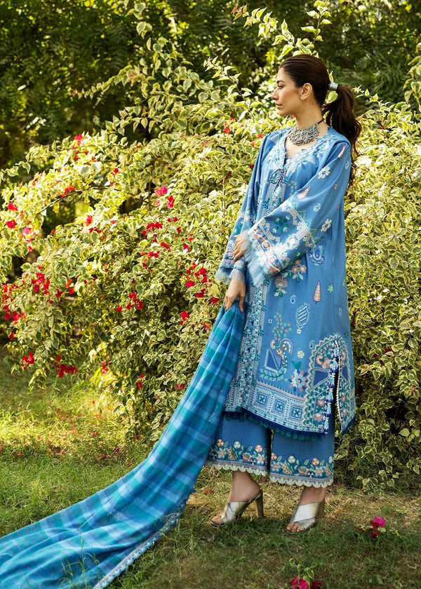 Wisteria-A| Sadaf Fawad Khan Lawn 2025