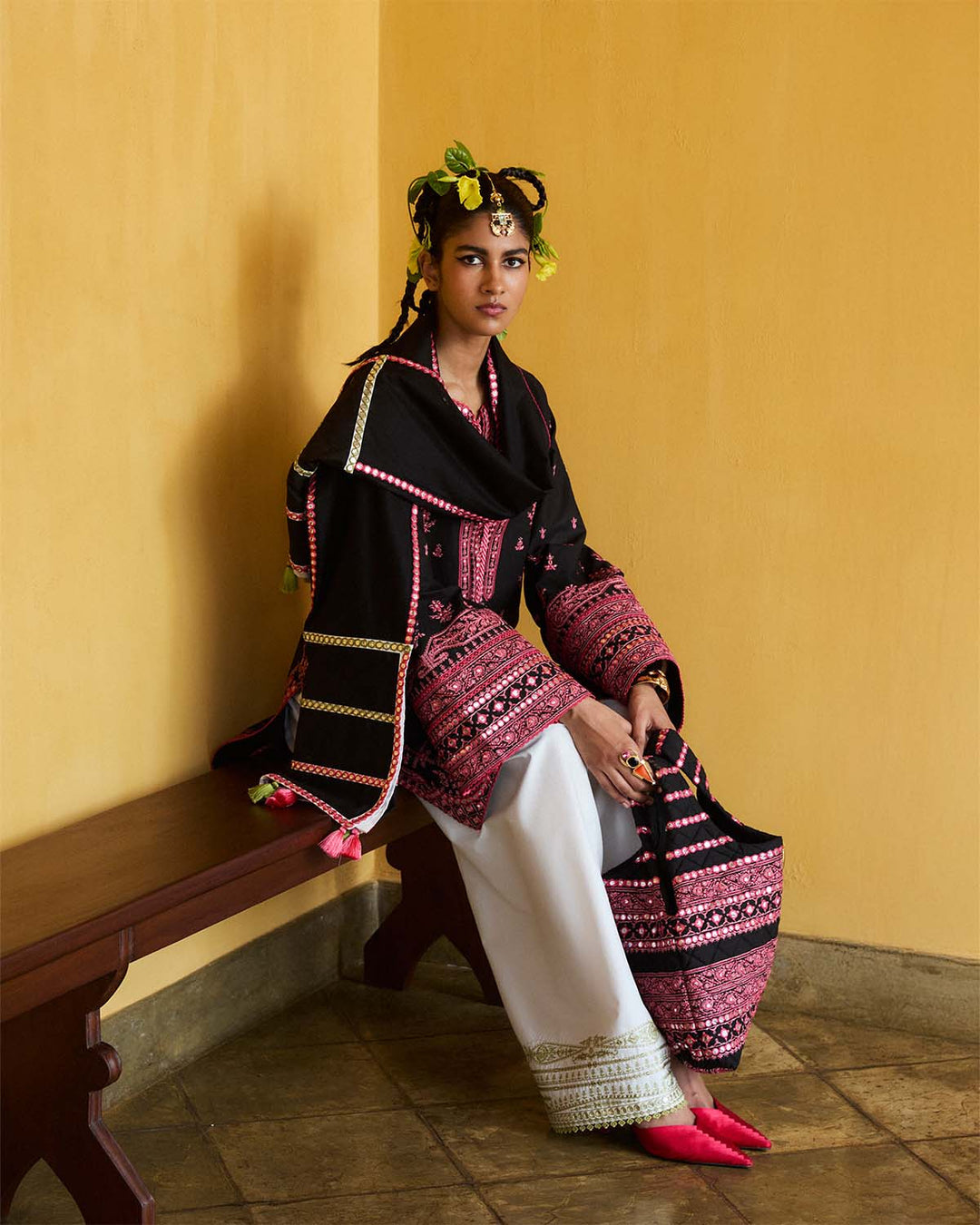 Surangi Scarf | Jugnu SS’25 EID Pret’25 (RTS)