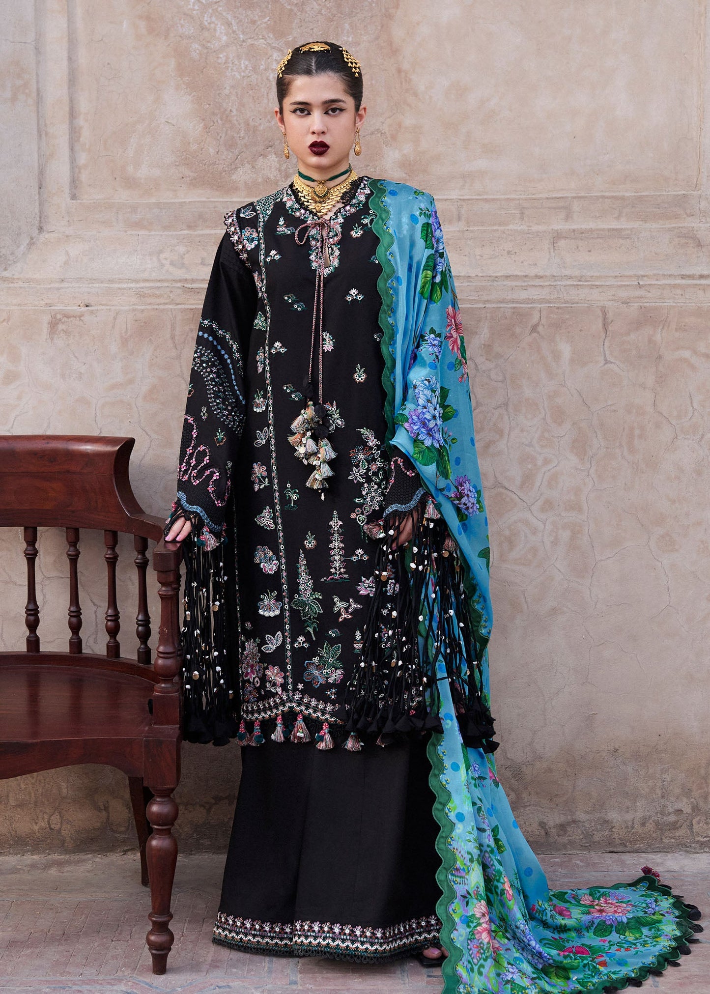 Arzo | Hussain Rehar Luxury Lawn’25