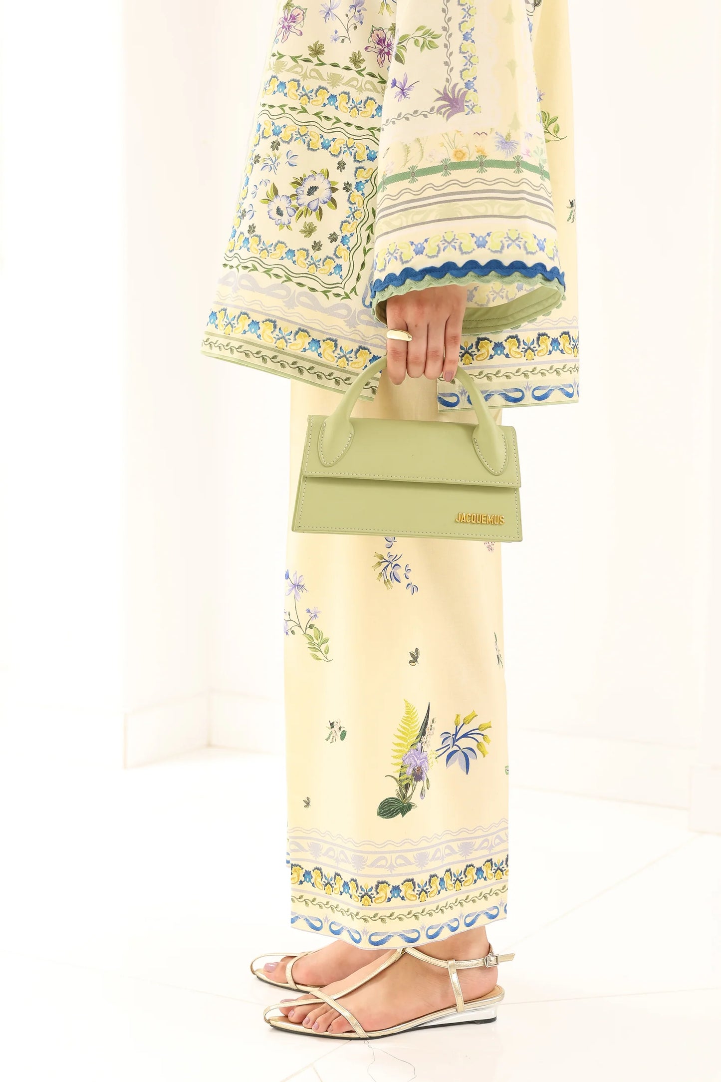 BUTTER YELLOW LUXURY PRINTED 2PCS SET (NPA2-25311) | ZAIB