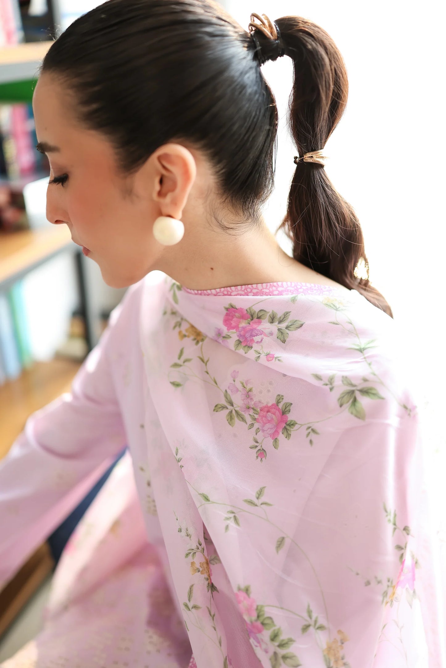 LILAC LUXURY EMBROIDERED 3PCS SET (NP3-25431) | ZAIB