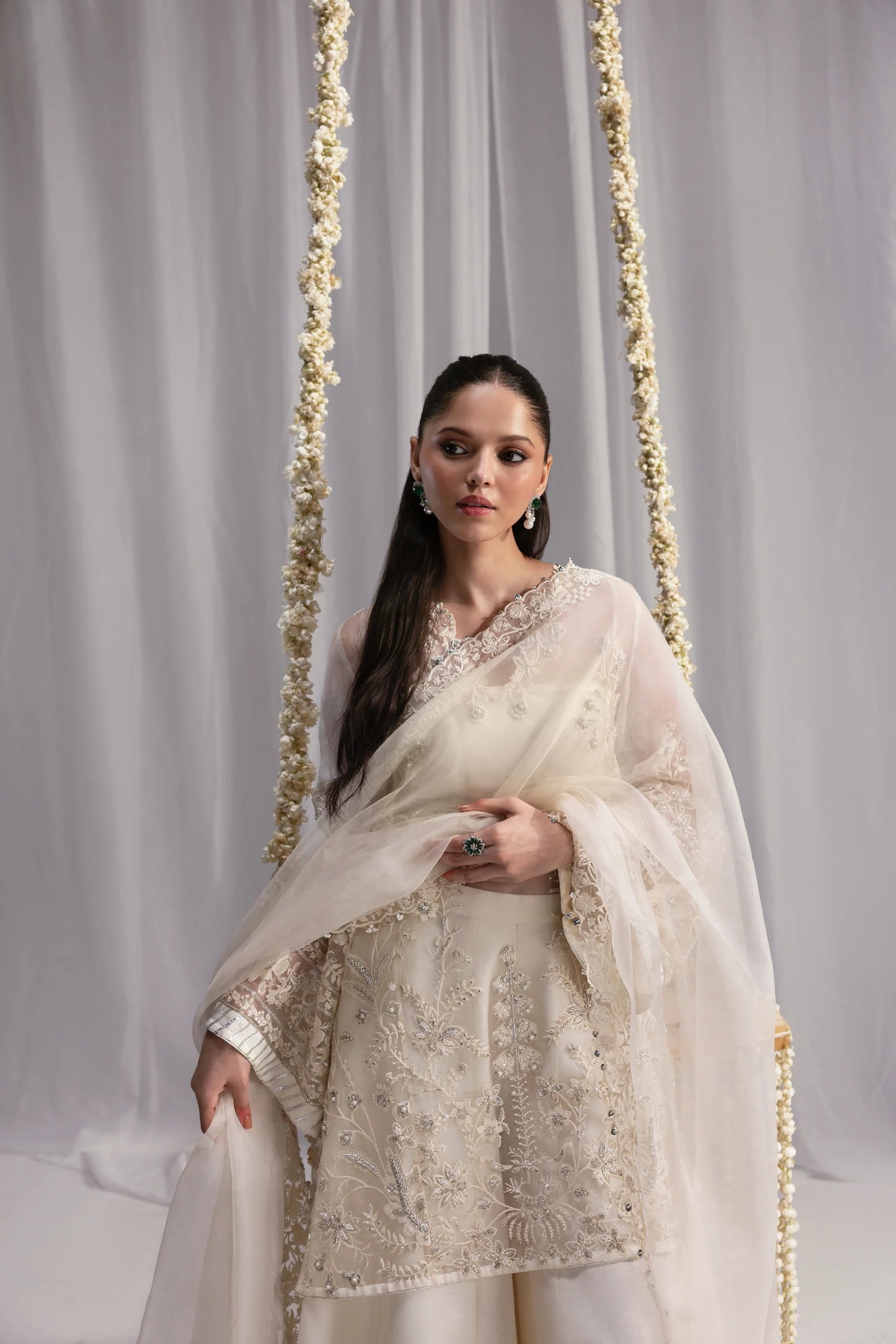 IVORY LUXURY WEDDING EDIT 2025 (NPA3-25452) | ZAIB