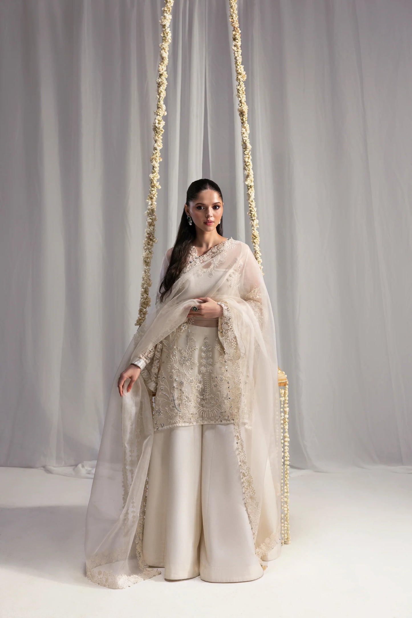 IVORY LUXURY WEDDING EDIT 2025 (NPA3-25452) | ZAIB