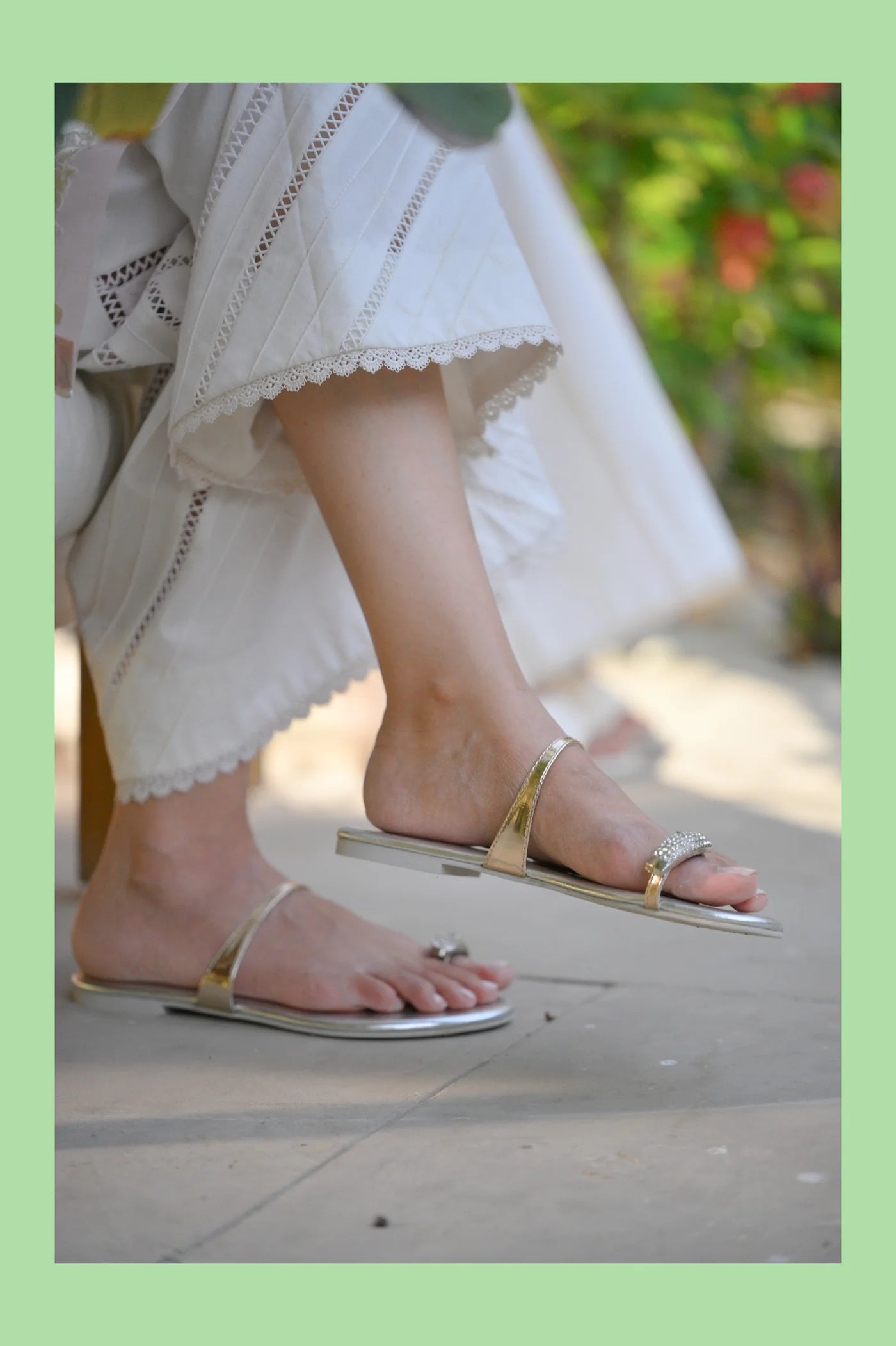 CIELLE II - SILVER GOLD | ZAIB | FOOTWEAR