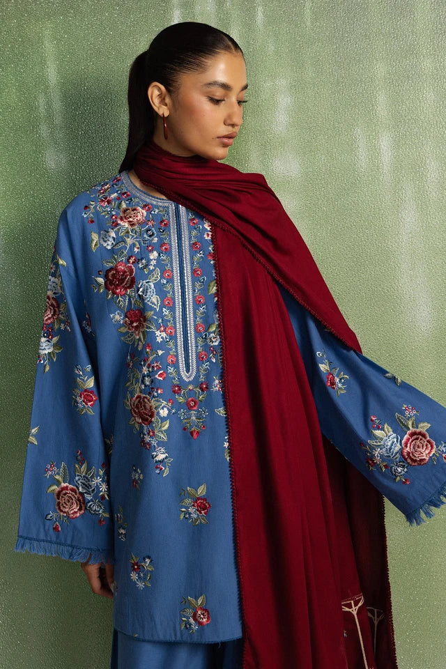 ASMANI-9A | COCO WINTER UNSTITCHED ’26 | COCO BY ZARA SHAHJAHAN