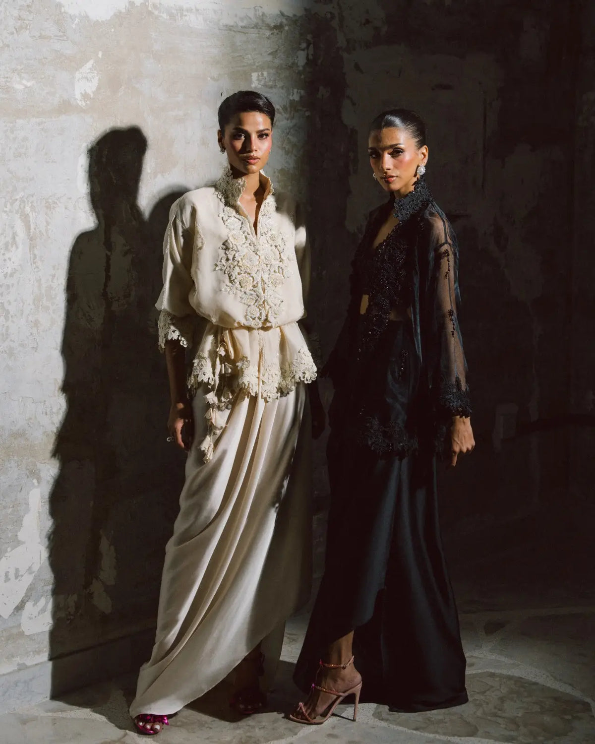 The Black Amira Set | Luxe Edit '25 | Nadia Khan