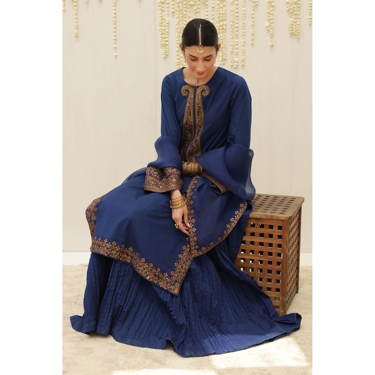 COBALT BLUE OUTFIT | DYOT | BARI EID' 25