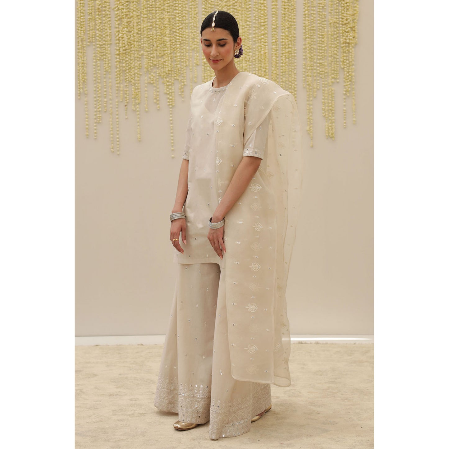 IVORY OUTFIT | DYOT | BARI EID' 25