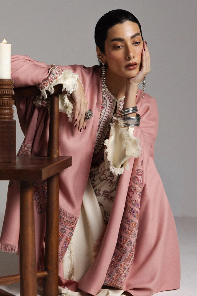 PASHM-D4 | WINTER UNSTITCHED SARAAB | ZARA SHAHJAHAN