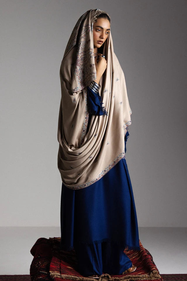 SAMARKAND-D6 | WINTER UNSTITCHED SARAAB | ZARA SHAHJAHAN