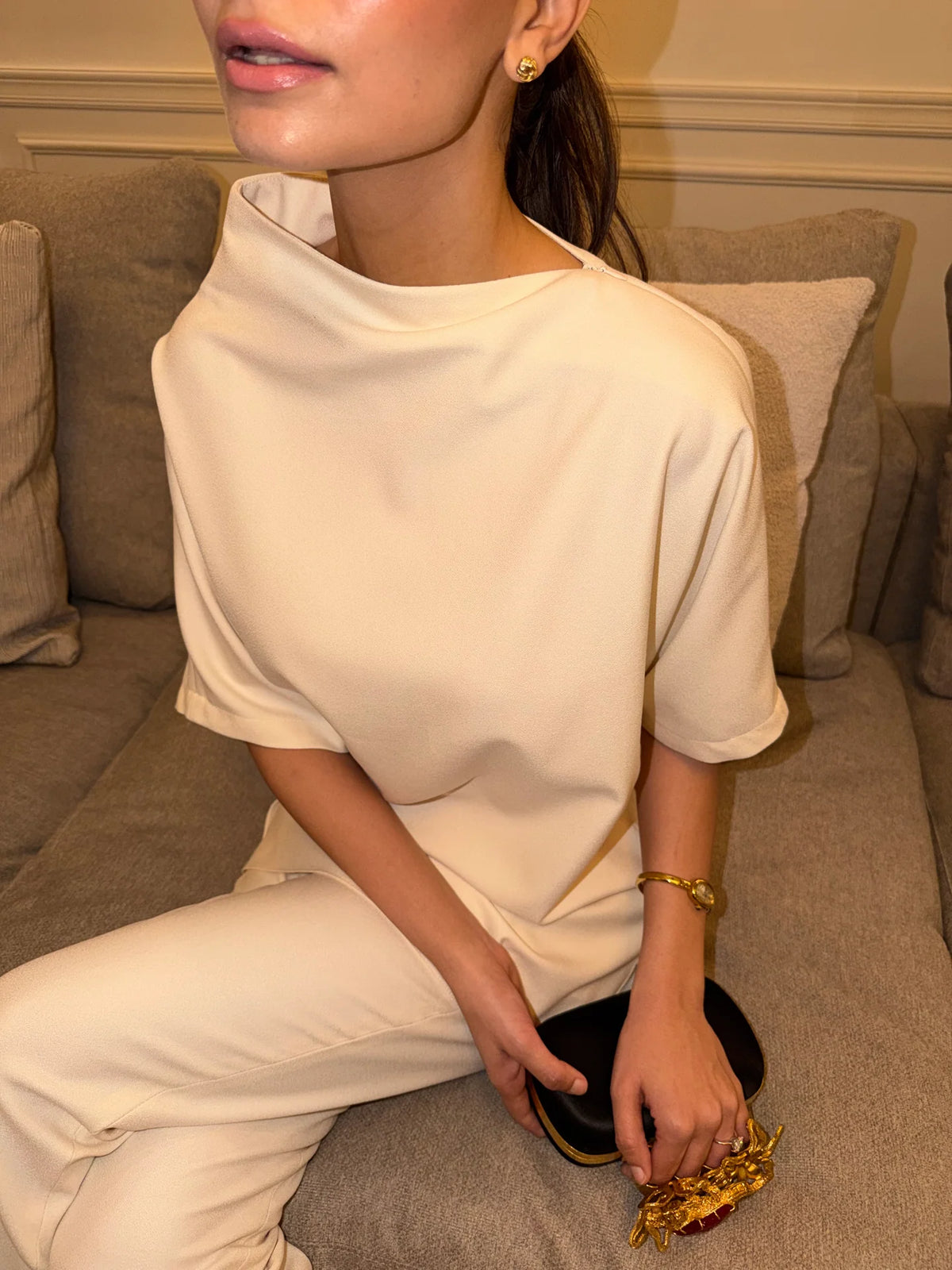 MOCK NECK SET | NEW IN | SAK ATELIER