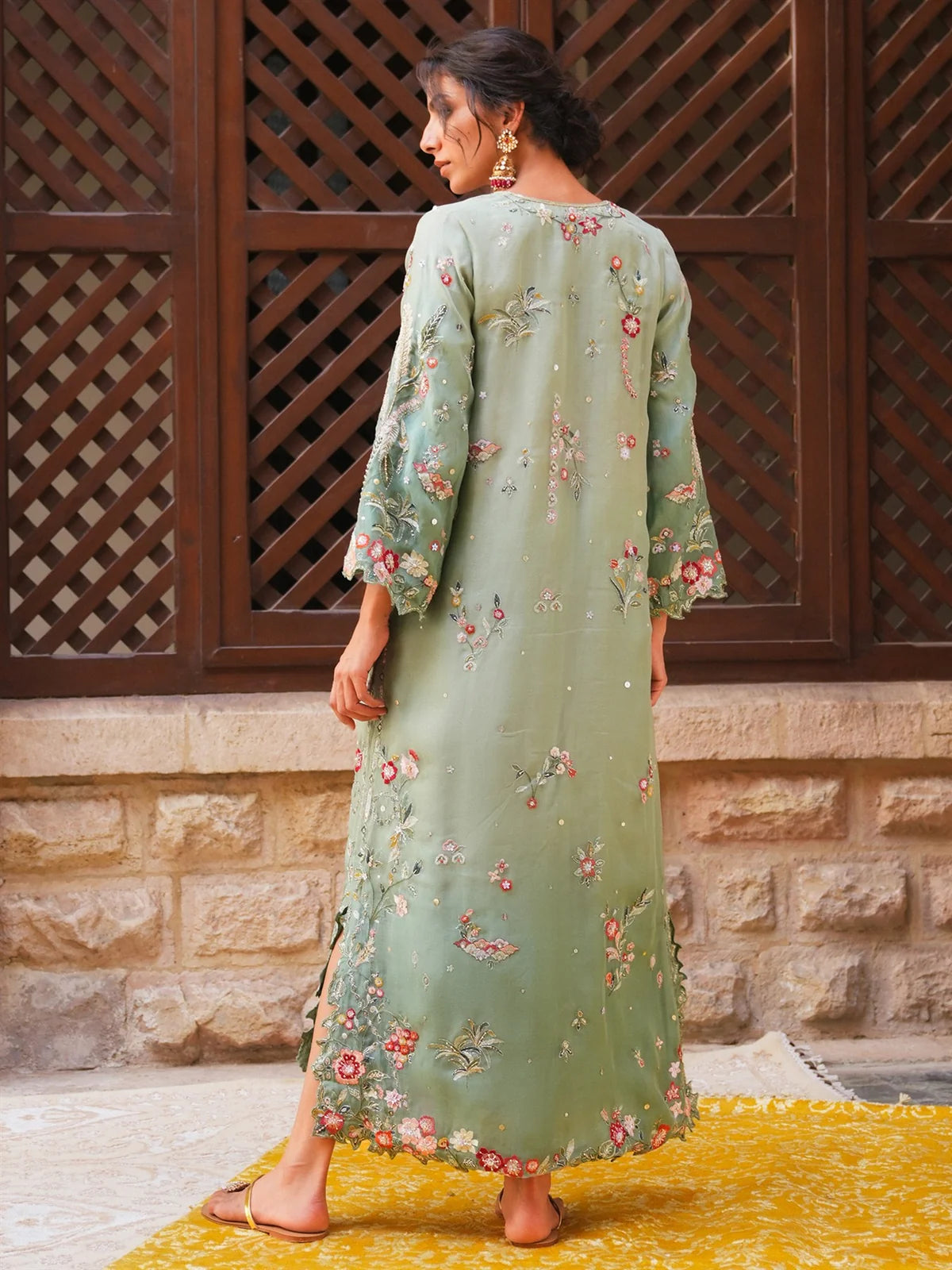 SKINNY JALABIYA | DEMI COUTURE | MISHA LAKHANI