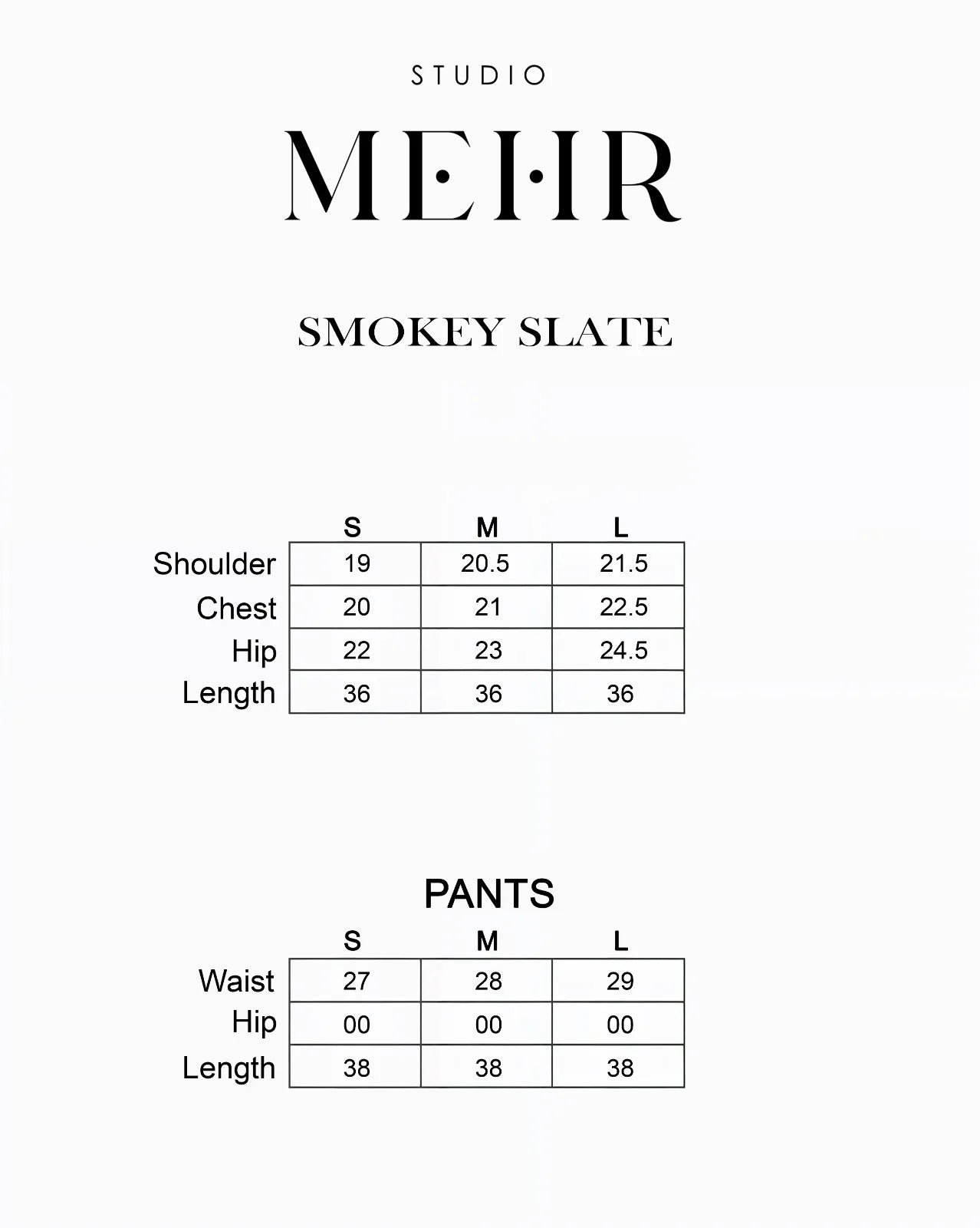 SMOKEY SLATE | Studio Mehr