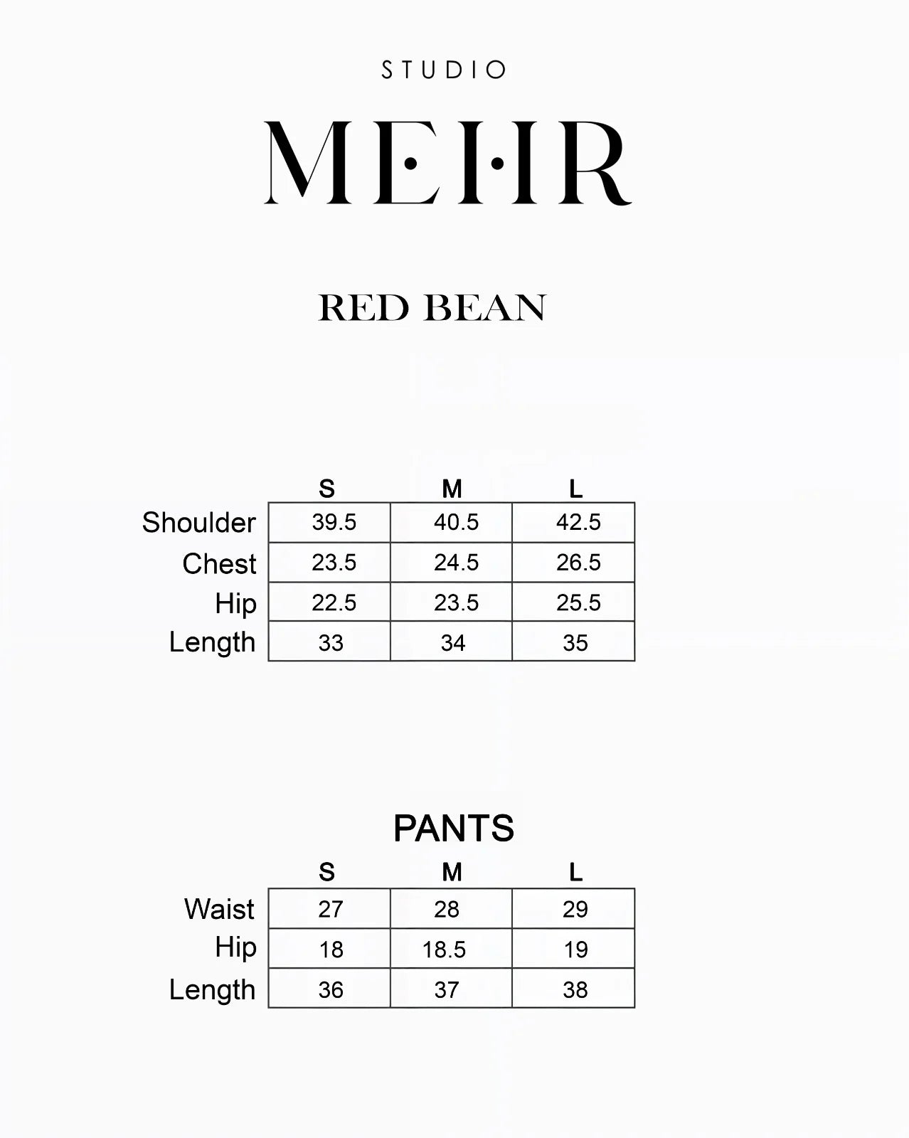 RED BEANS | Studio Mehr