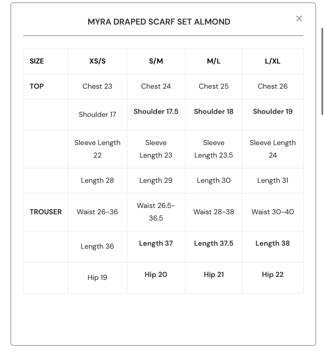 Myra Draped Scarf Set Almond | New Arrivals | Hassal