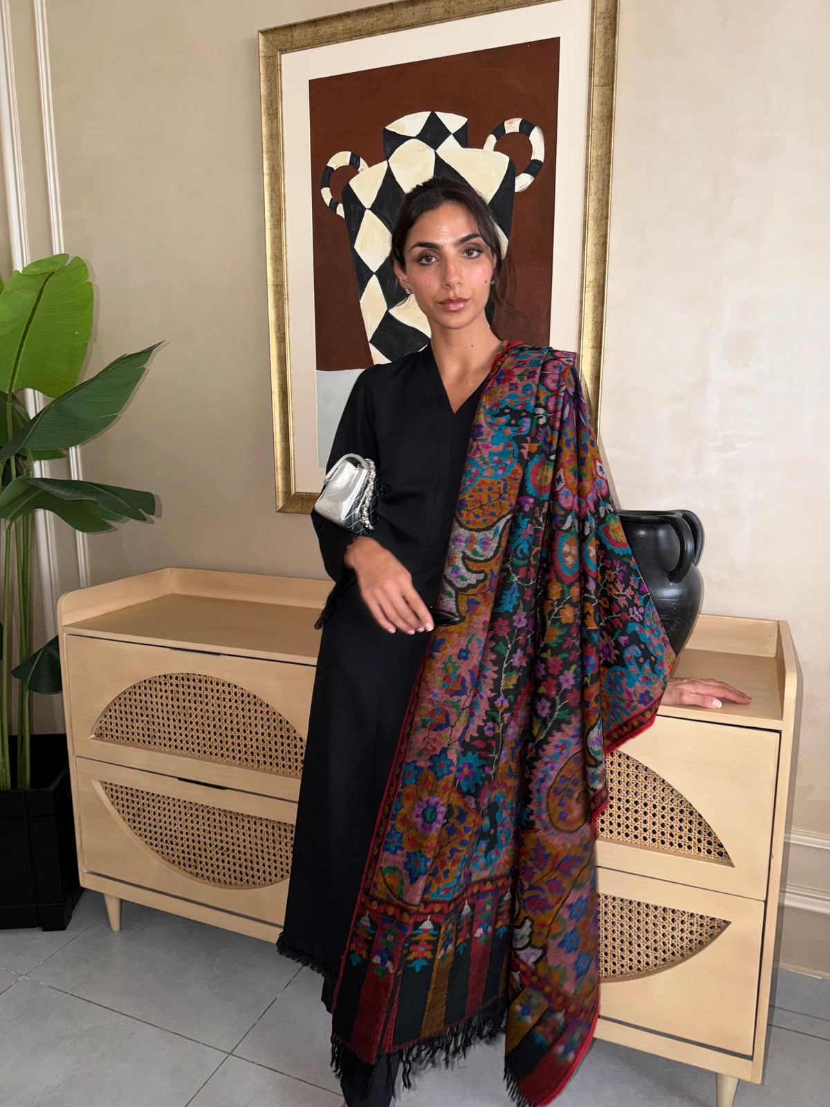 BLACK DHAAGA SET | NEW IN | SAK ATELIER