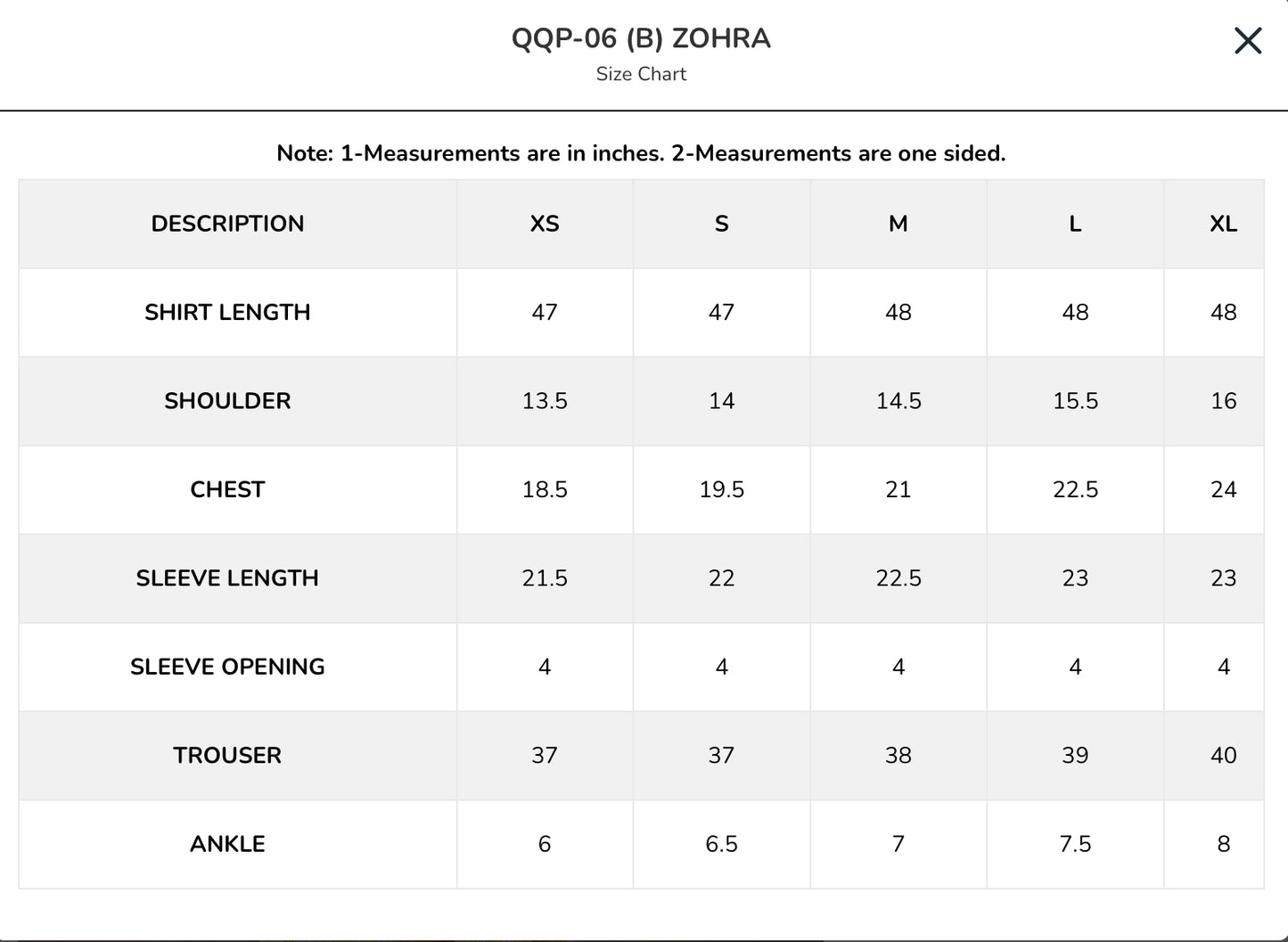 QQP-06 (B) ZOHRA | Qprints Drop II ‘26 | Qalamkar