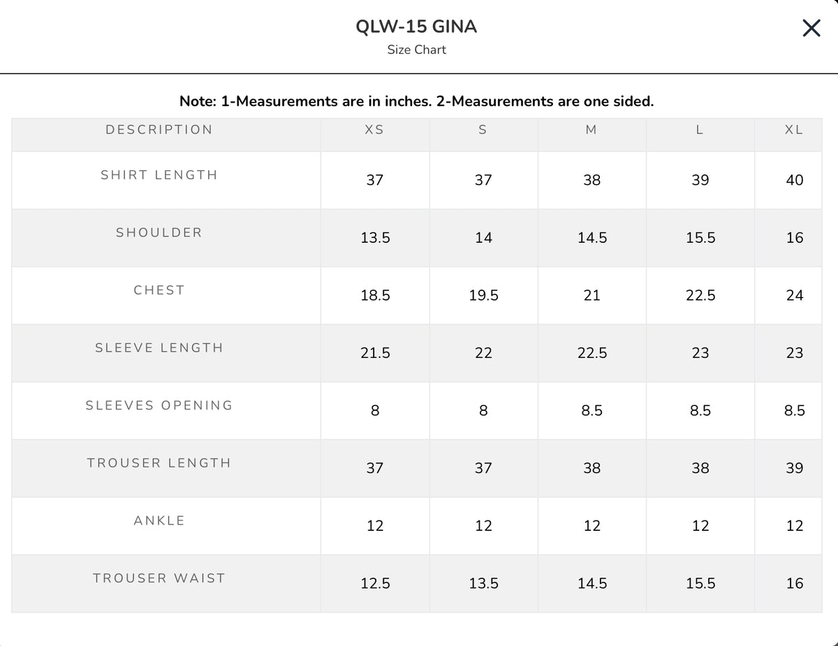 QLW-15 GINA | Qline Linen ‘26 | Qalamkar