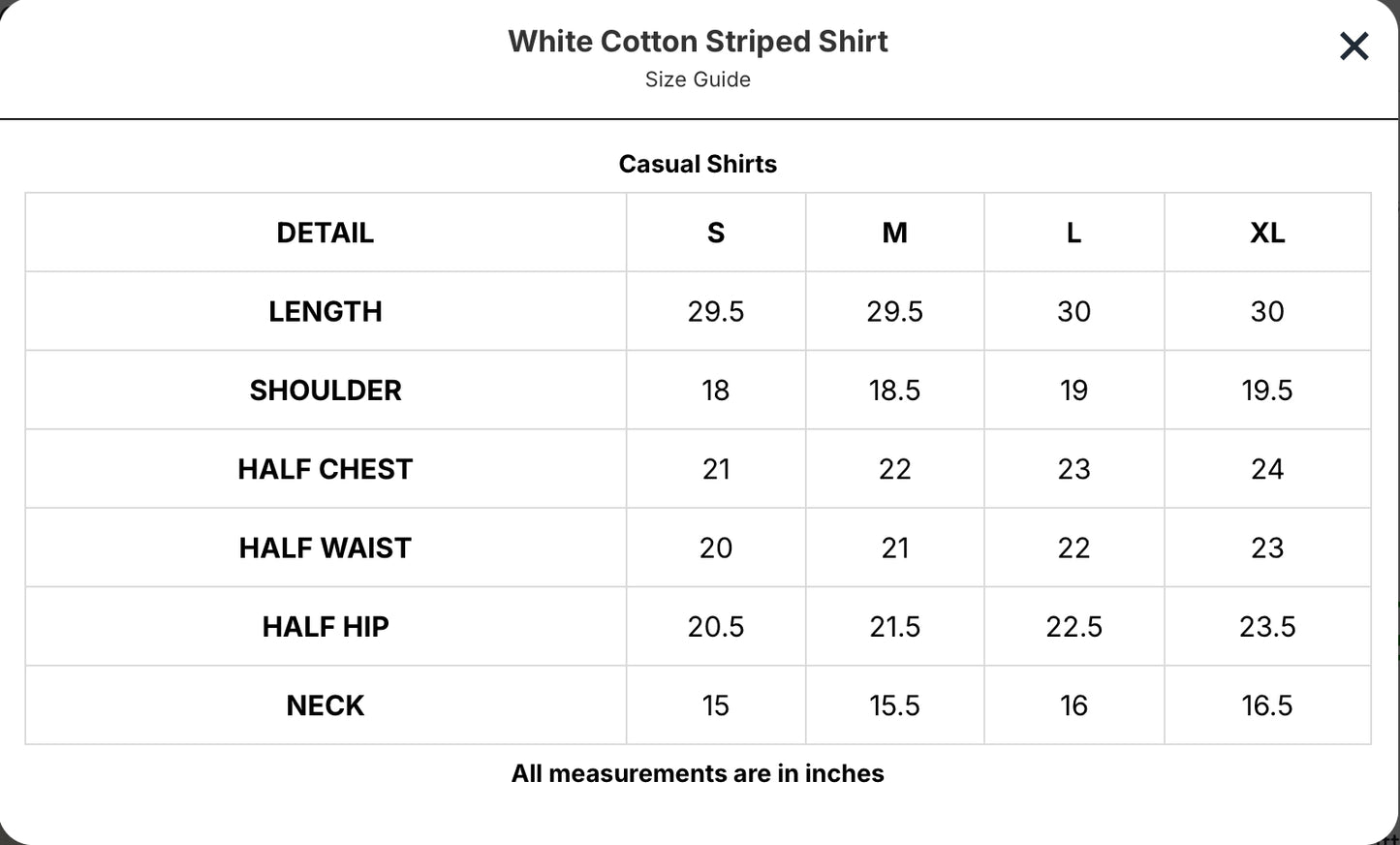 White Cotton Striped Shirt | REPUBLIC MENSWEAR
