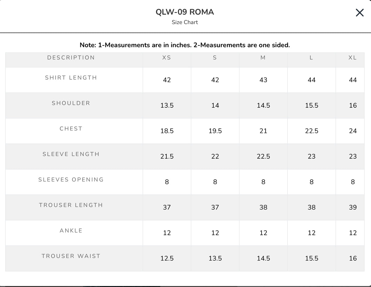 QLW-09 ROMA | Qline Linen ‘26 | Qalamkar